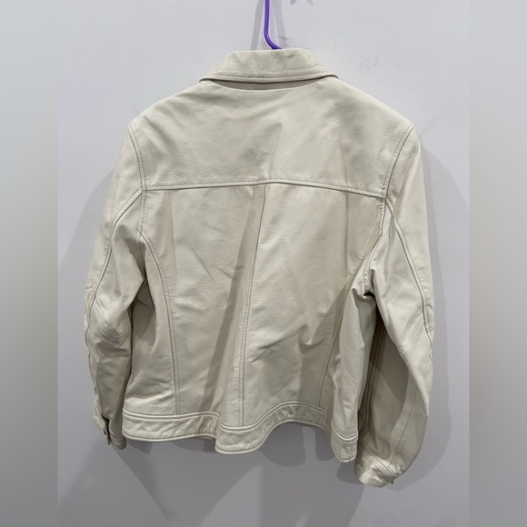 Columbia leather jacket size XL white - Picture 2 of 16